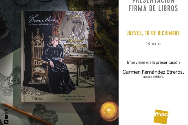 Presentación de ‘Emilia, de la oscuridad a la luz’ en Fnac Goya